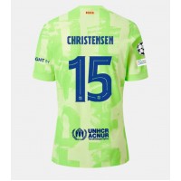 Dres Barcelona Andreas Christensen #15 Tretina 2024-25 Krátky Rukáv